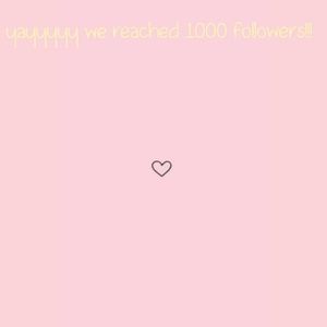 lets get to 1050 followers by tomorrow!!  😱